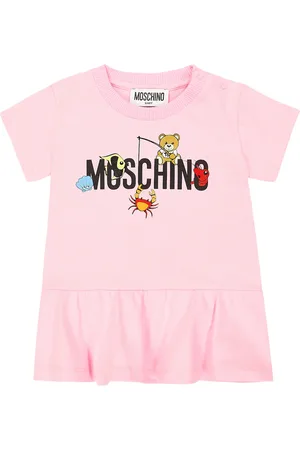 Moschino Logo cotton dress