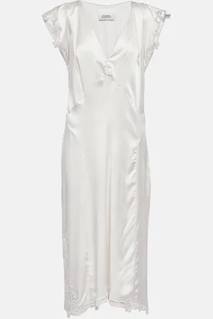 Isabel Marant Jordina silk-blend midi dress