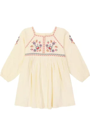Louise Misha Tulla embroidered cotton dress