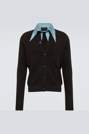 Prada Cashmere-blend cardigan