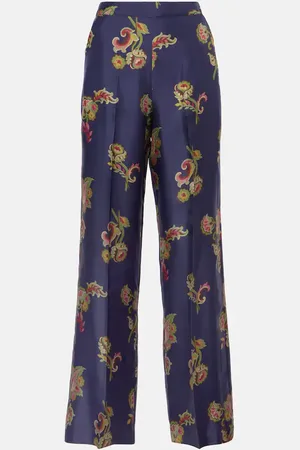 Etro Silk palazzo pants
