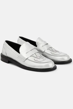 J.W.Anderson Anchor leather loafers