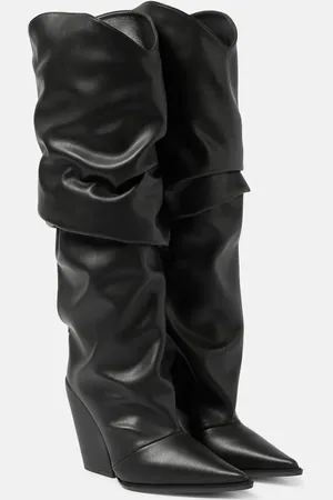 ALEXANDRE VAUTHIER Faux leather knee-high boots