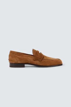 Christian Louboutin Penny leather penny loafers
