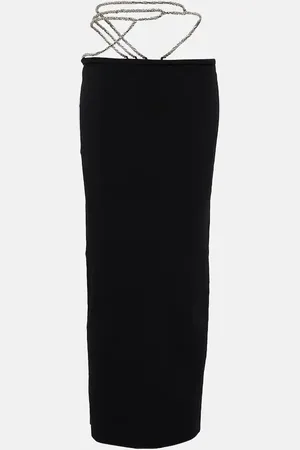 CHRISTOPHER ESBER Crystal-embellished maxi skirt