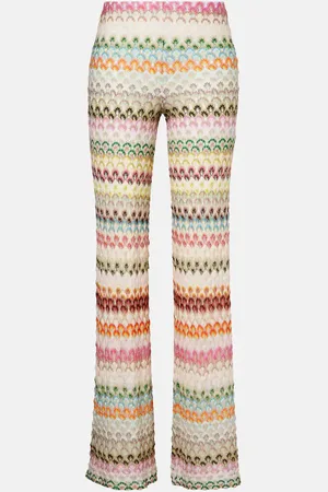 Missoni Crochet wide-leg pants