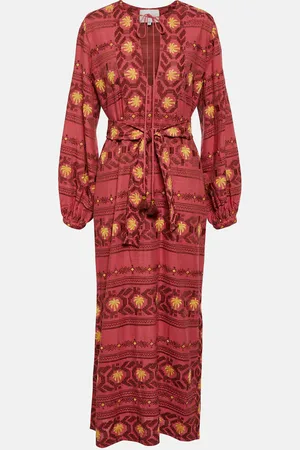 JOHANNA ORTIZ Embroidered maxi dress