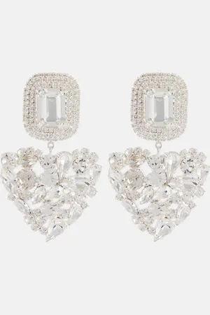 MAGDA BUTRYM Crystal-embellished drop earrings