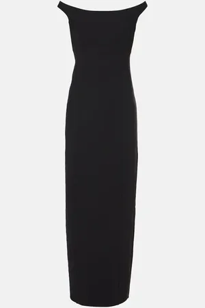 Totême Off-shoulder maxi dress