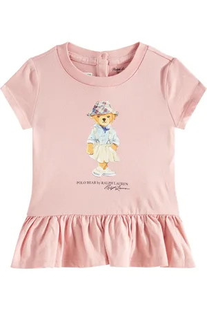 Ralph Lauren Baby Polo Bear cotton jersey T-shirt