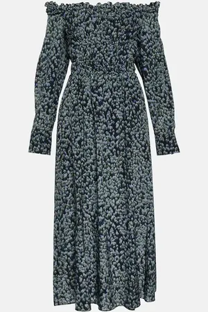 Altuzarra Lillian printed silk midi dress
