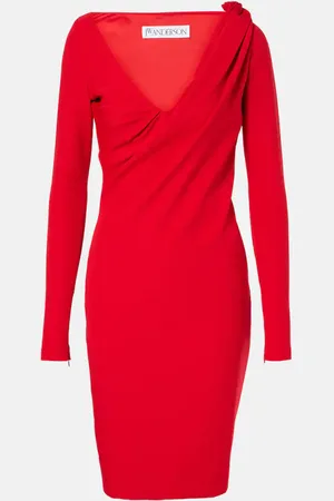 J.W.Anderson Draped midi dress