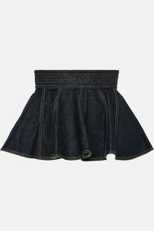 Alaïa Peplum denim belt