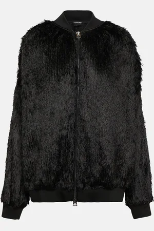 Tom Ford Faux-fur bomber jacket
