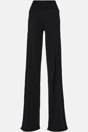 Rick Owens Velvet wide-leg pants