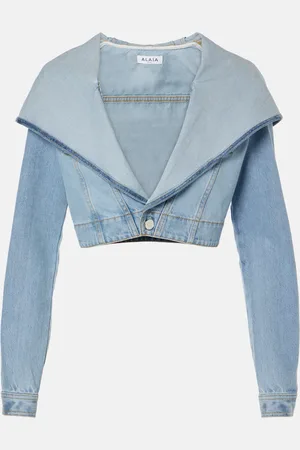 Alaïa Cropped denim jacket