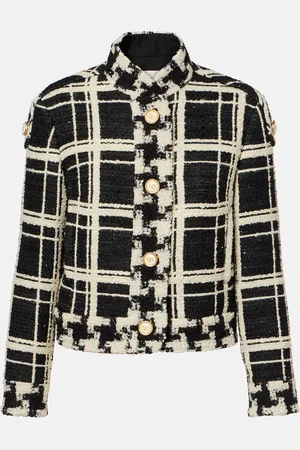 VALENTINO Mossi wool-blend tweed jacket