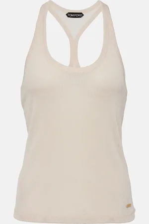 Tom Ford CrÃªpe jersey tank top
