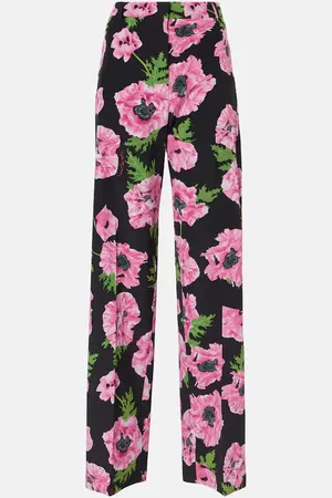 Stella McCartney Poppy floral wide-leg pants