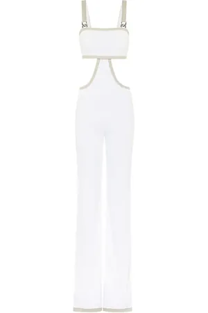 Balmain Cutout knit jumpsuit