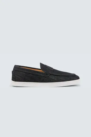 Christian Louboutin Varsiboat suede loafers