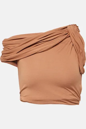 Rick Owens Lilies Sienna jersey crop top