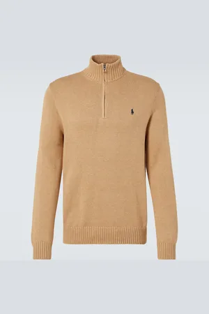 Ralph Lauren Cotton half-zip sweater
