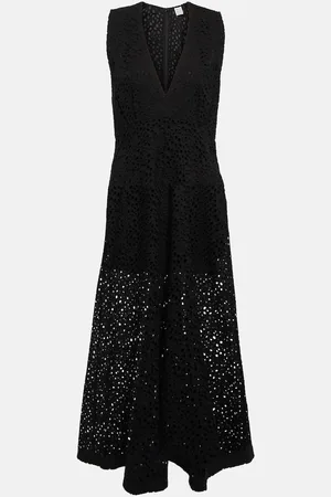 Totême Broderie anglaise cotton maxi dress