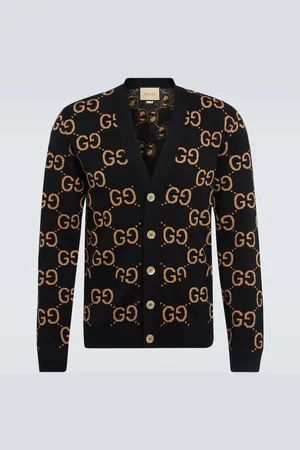 Gucci GG jacquard wool cardigan