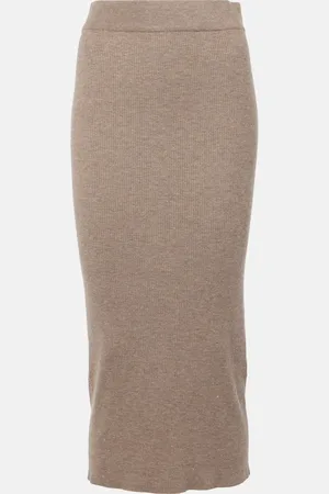 Brunello Cucinelli Knitted midi skirt