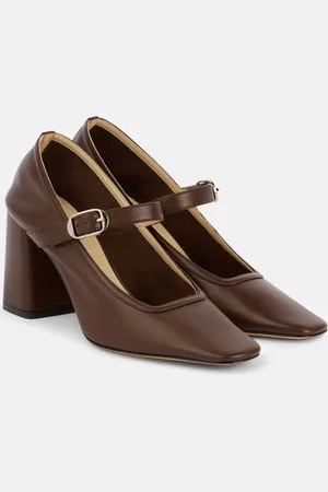 Le Monde Beryl 80 leather Mary Jane pumps