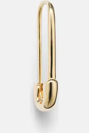 Anita Safety Pin 18kt single earring
