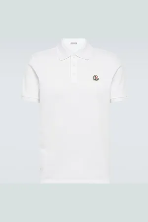 Moncler Cotton piquÃ© polo shirt