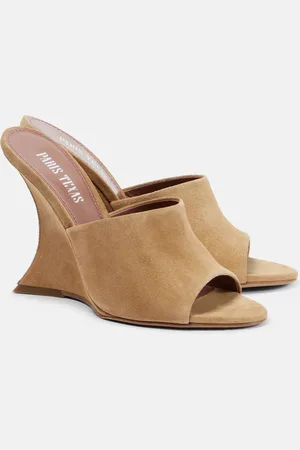 PARIS TEXAS Nina 105 suede mules