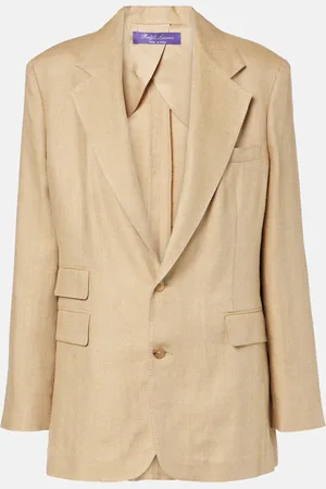 Ralph Lauren Russel silk and linen blazer