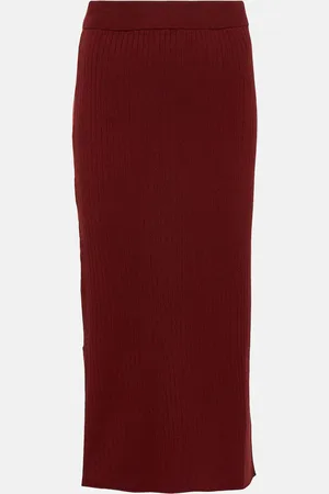 Max Mara Leisure Orosei knit midi skirt