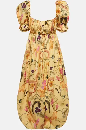 Agua by Agua Bendita Canoa Habitat cotton midi dress