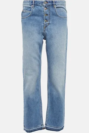 Marant Etoile Belden high-rise slim-fit pants