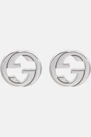 Gucci Interlocking G sterling earrings