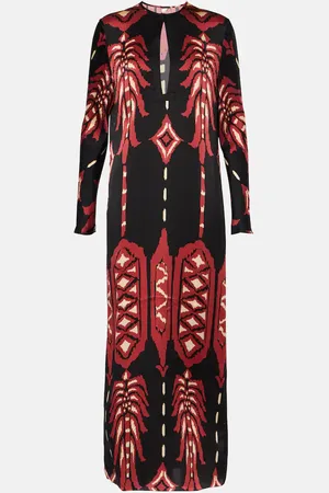 JOHANNA ORTIZ Printed silk tunic