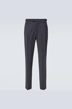 BARENA Masco mid-rise virgin wool chinos