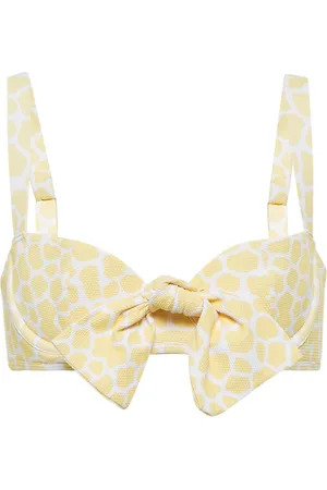 ALEXANDRA MIRO Clara printed bikini top