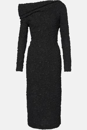 Givenchy Floral off-shoulder midi dress