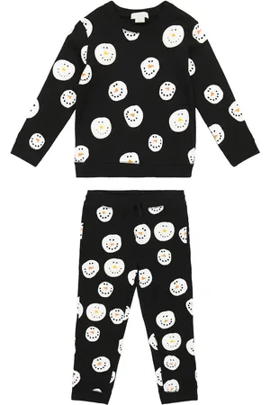 Stella McCartney Set of cotton sweatshirt and sweatpants