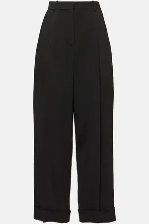 The Row High-rise wide-leg pants