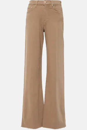 7 for all Mankind Lotta high-rise wide-leg jeans