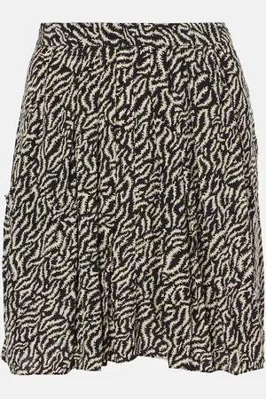 Marant Etoile Violaine printed miniskirt