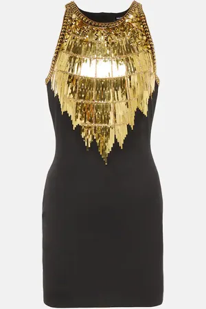 Balmain Embellished minidress