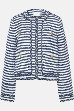 Rebecca Vallance Matteo striped bouclÃ© jacket