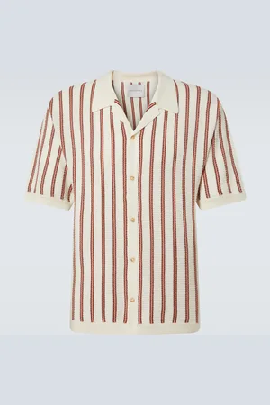 King & Tuckfield Striped wool shirt